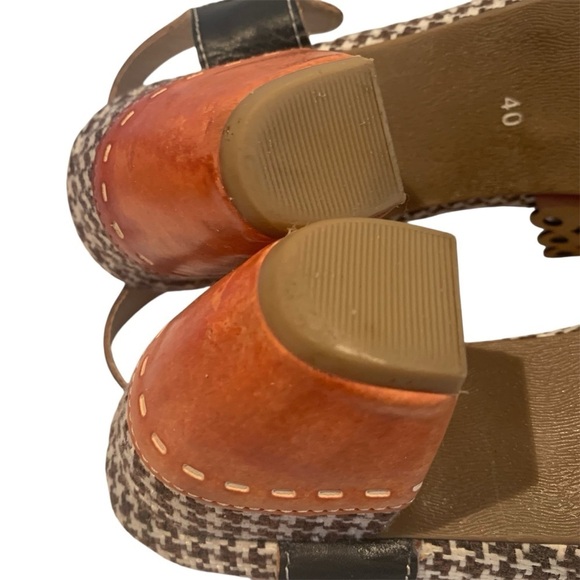 Spring Step L’Artiste Sandal Jive Quarter Strap Camel Multi TanBlackBRN H3”40 8 - Picture 10 of 15